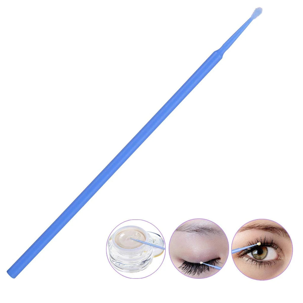 Lot Eyelash Extension Cleaning Swabs Lash Lift Glue Remover Qme