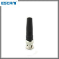 BNC06 RG59 BNC male Plug pin Solderless Straight Angle video adapter bnc Connector For CCTV Camera ESCAM Safety Converter Qme China Mainland 100 pcs
