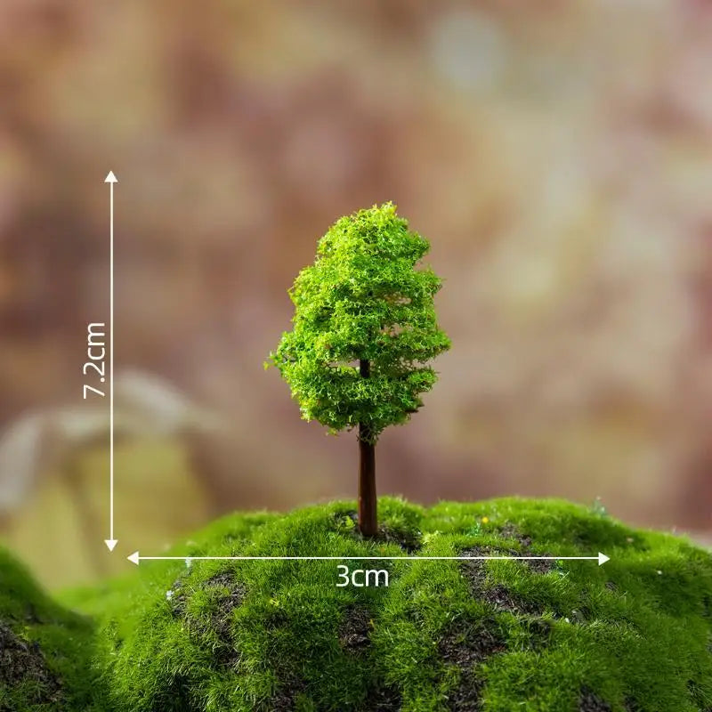 Mini Artificial Flower Trees With Vivid Colors And Realistic Look Perfect For Fairy Garden Micro Landscape DIY Decor Qme K