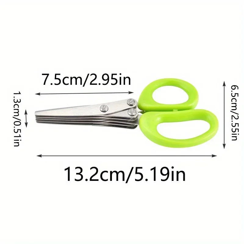 Manual Shredder Scissors - A Portable Shredder Used to Print Unreadable Waste, Decompression Tools, Cutting Paper, Onions Qme