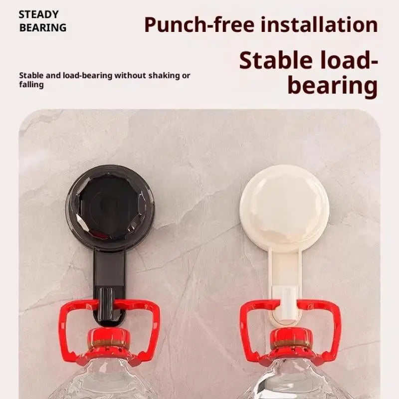 Kitchen Organizer Hook Powerful Suction Cup Hooks Traceless Heavy Qme