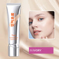Clear Air Liquid Foundation Waterproof Sweat Proof Light Natural Fit Qme 01 IVORY