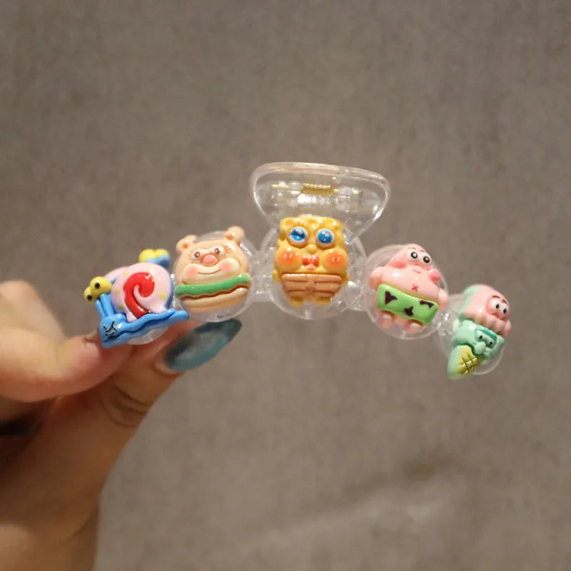 Hello Kitty Kuromi Handmade DIY Clips Student Hair Accessories Smooth Qme 1
