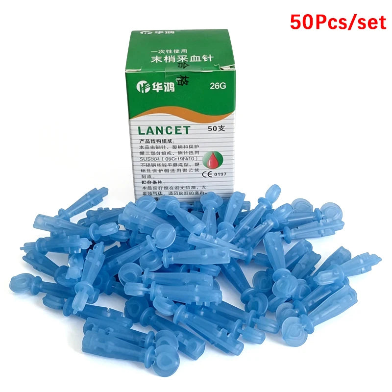 Soft Blood Glucose Collecting Lancet Needles Testing Qme