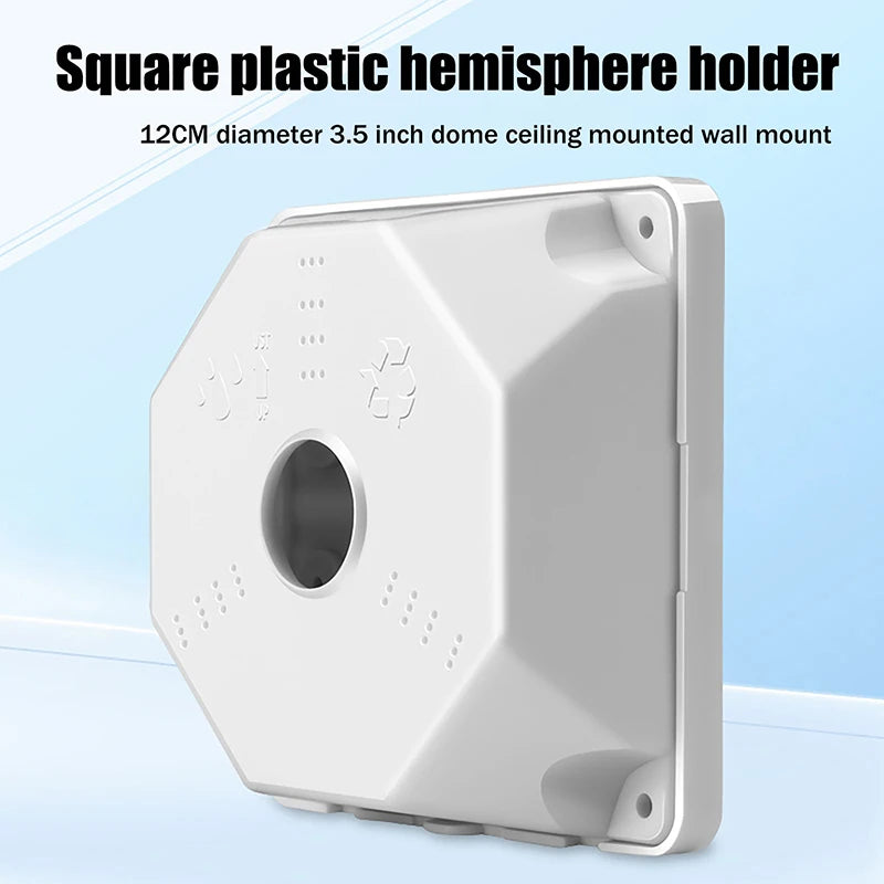 Universal Security Camera Junction Box Mounting Bracket Plastic Qme Default Title