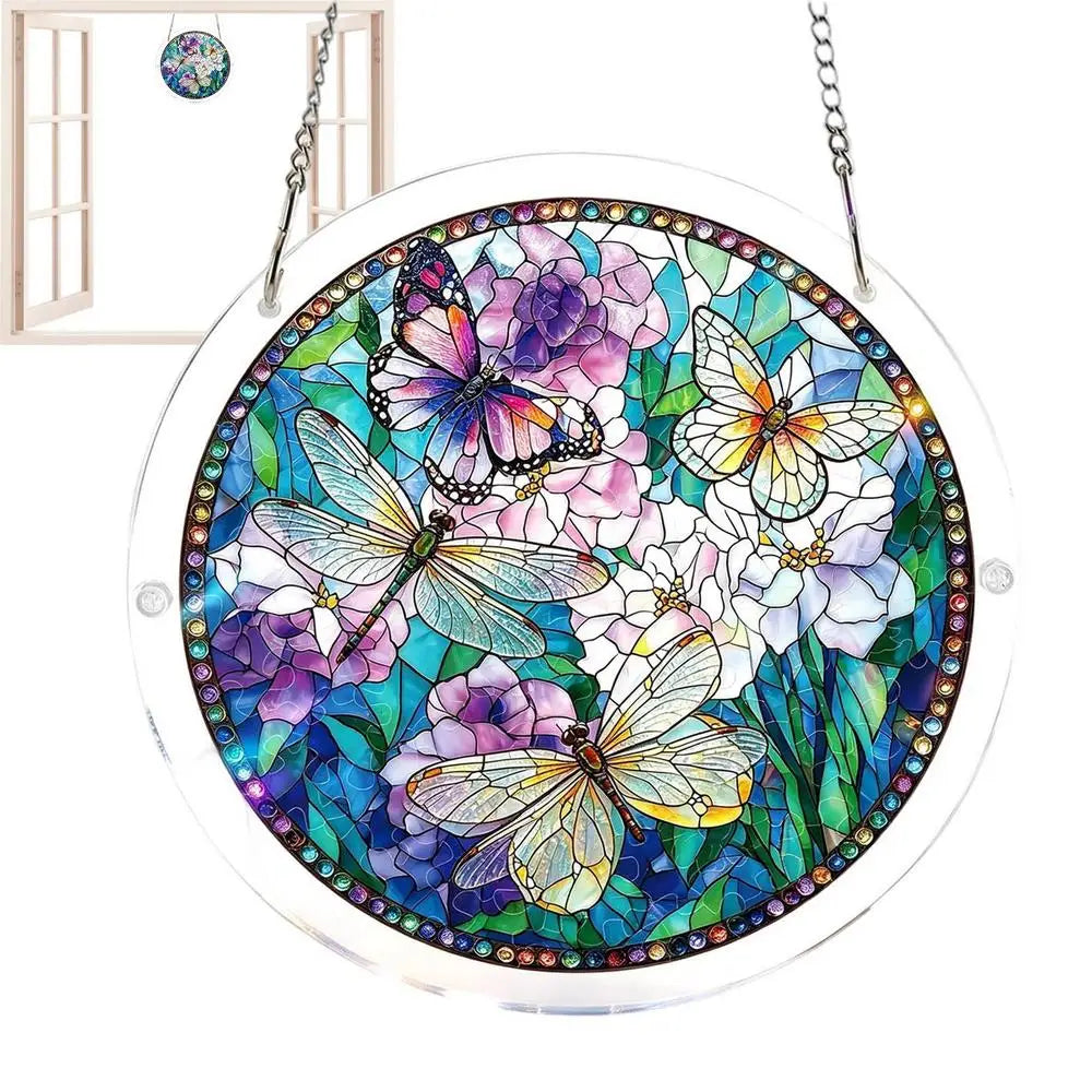 Rainbow Maker Acrylic Puzzle Aesthetic Light Catcher Tree Ornaments Qme B China Mainland
