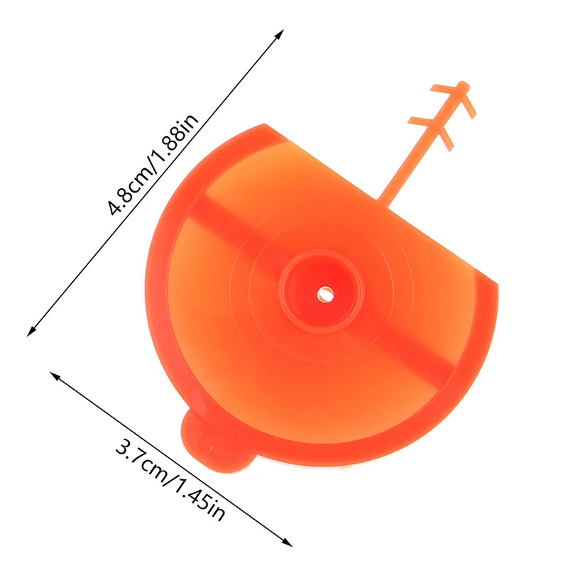 5Pcs Polyurethane Foam Flat Fan Spray Nozzle Foam Expanding Spray Foaming Jet Glue Polyurethane Trigger Spray Qme Orange