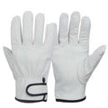 Sheepskin Leather Work Gloves 1 Pair Anti Slip Safety Welding Qme A1