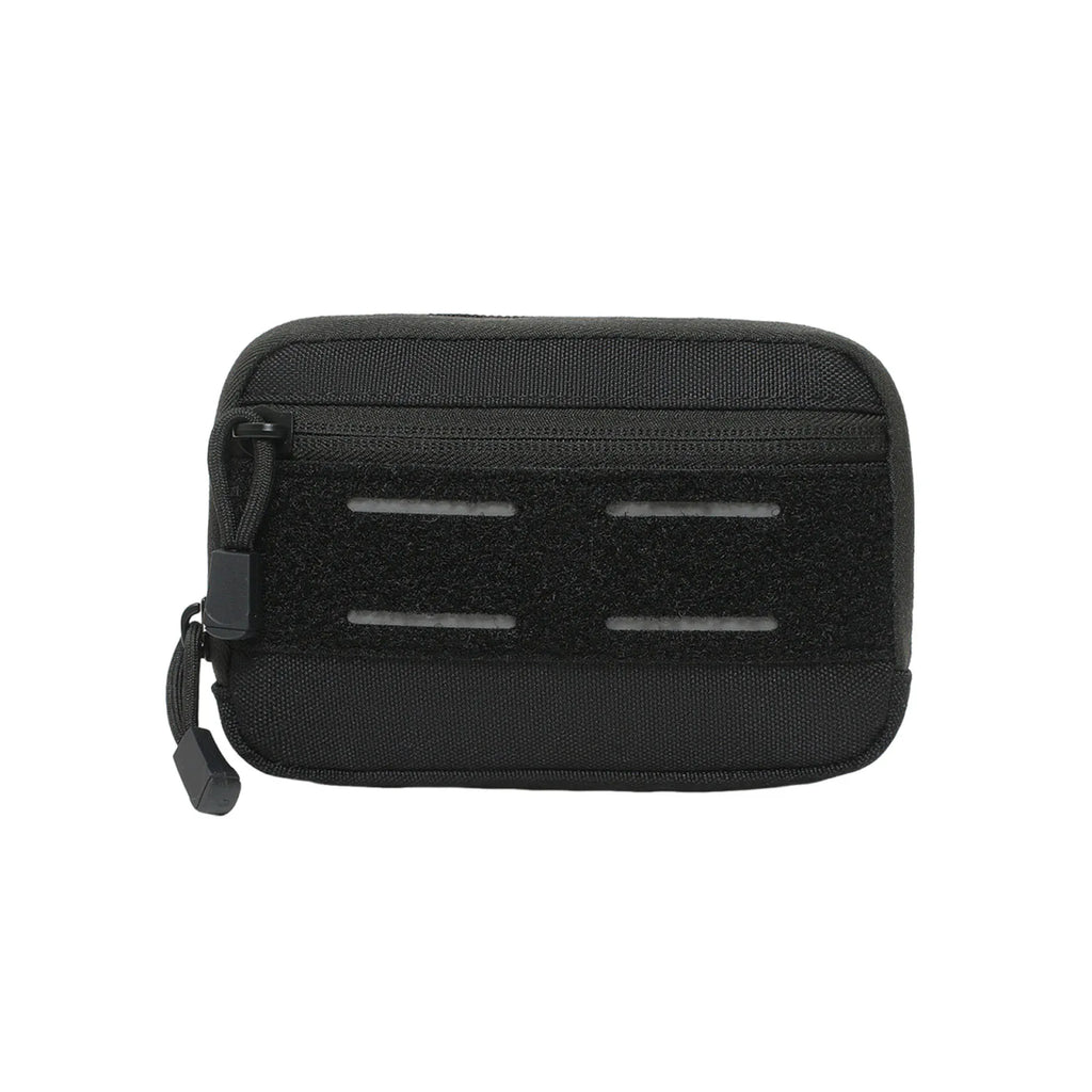 Outdoor EDC Tool Bag Large Capacity Practical Small Waist Pack Wear Resist EDC Mobile Wallet Outdoor Sports Hunting Accessory Qme black