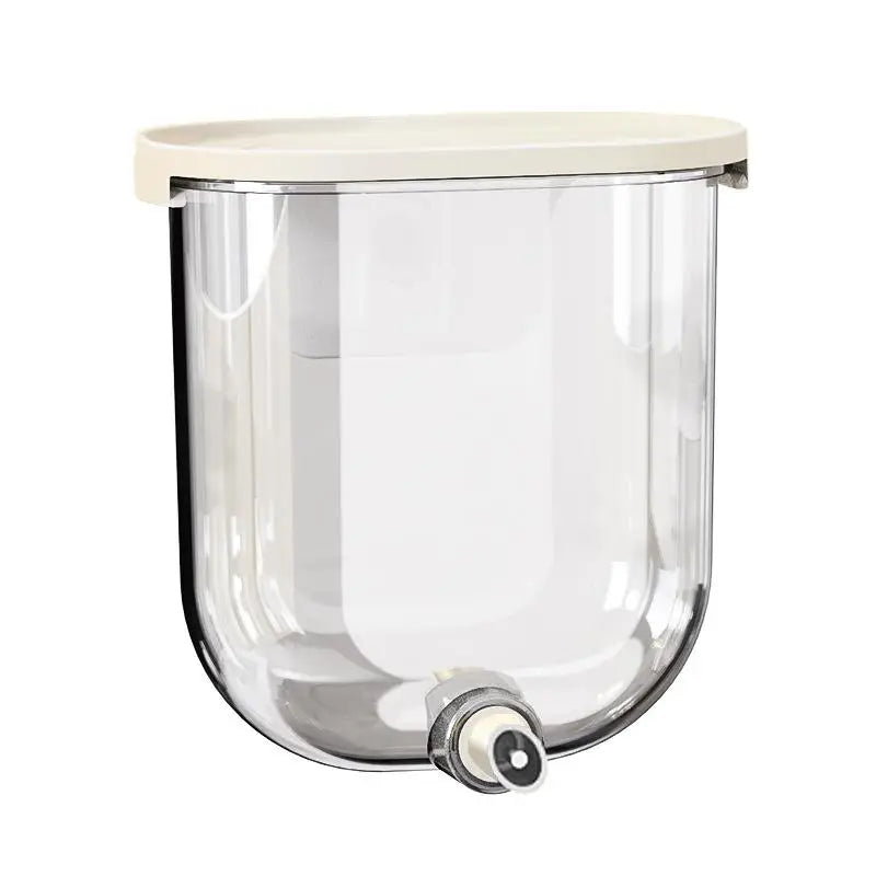 Tiger Skin Parrot Myna Water Feeder Birdcage Hanging Supplies Bird Qme A2