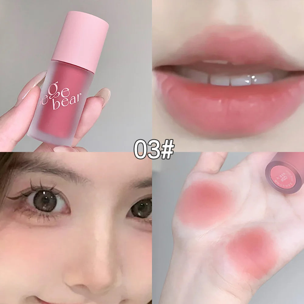 Gege Bear Smooth Multi-purpose Cream Expansion Blush Not Easy Fade Qme GX1165-03