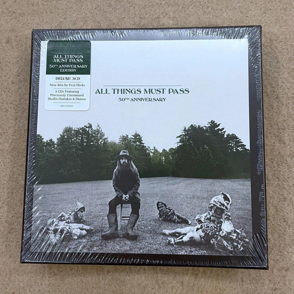 Folk-Rock Artist All Things Must Pass 50th Anniversary Deluxe 3CD Set, Full of Remastered Magic & Unreleased Demos Qme All Things Must Pass
