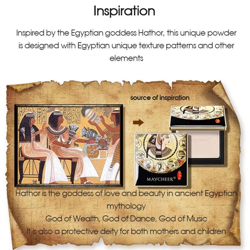Egyptian Powder Long Time Oil Control Concealer White Makeup Qme
