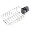 Faucet Stainless Steel No-punch Adjustable Kitchen Sink Drains Rack Towel Rag Holder Bathroom Small Durable Storage Shelves Qme A One Size