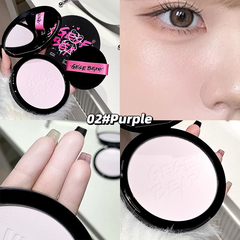 Gege Bear Soft Oil Control Large Capacity Setting Powder Matte Qme GX2055-2