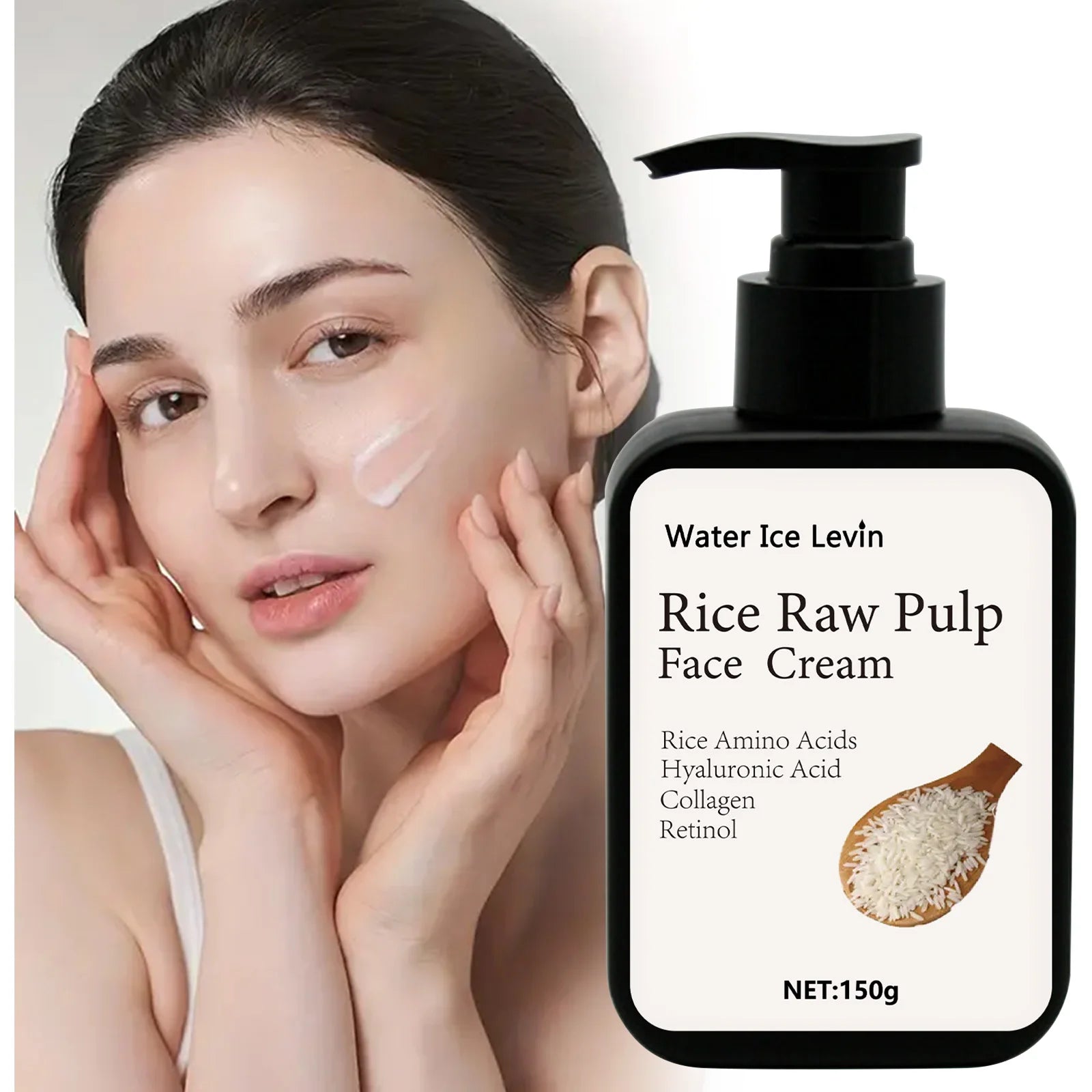 Rice Pulp Anti-freckle Cream Remove dark spots Anti-freckle Cream Collagen Lighten Pigmentation Melasma Brightening Skin Care Qme