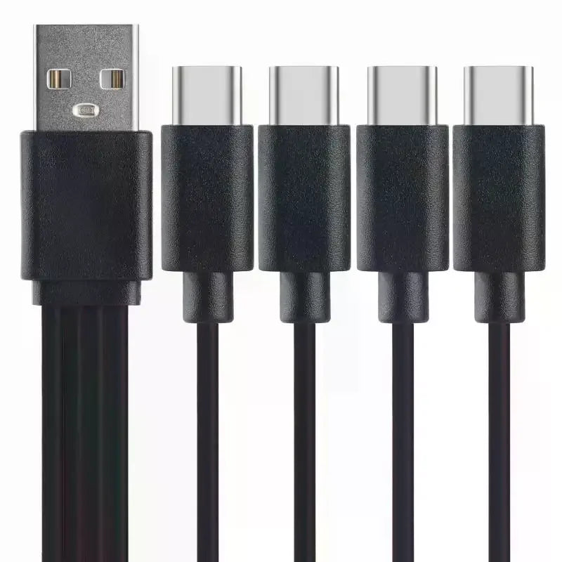 1 Multi-USB C Splitter Charging Cord Huawei Tablet Laptop USB Fast Qme