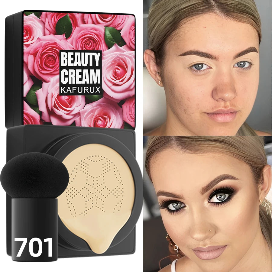5 Magic Foundation Mushroom Head Moisturizing Air Cushion CC Cream Qme 701
