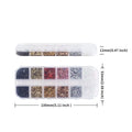 DIY Nail Art Design Mini Sparkling Star Glitter Love Decoration Salon Qme one size