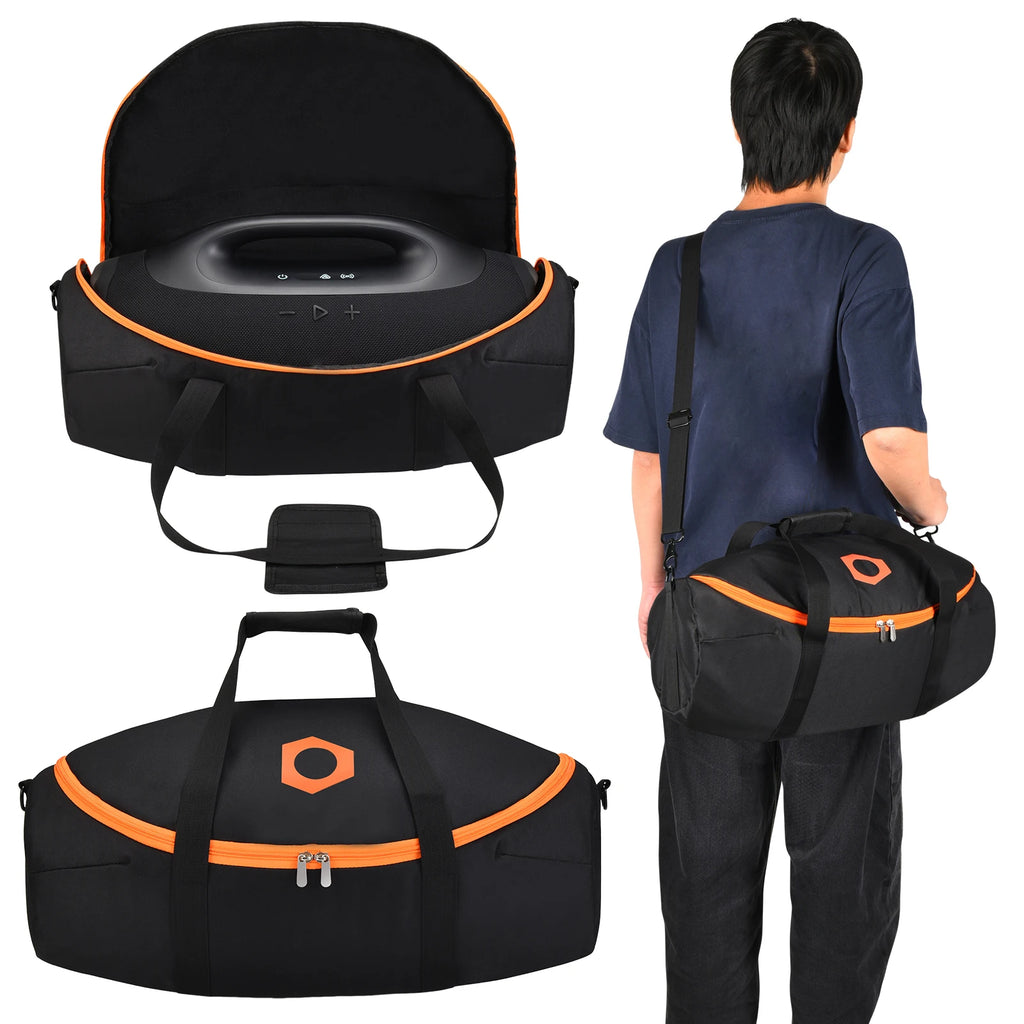 Portable Speaker Bag for JBL BOOMBOX 4 Speaker Sound Permeable Bags BOOMBOX 4 Transparent Box Outdoors Travel Carrying Case Qme