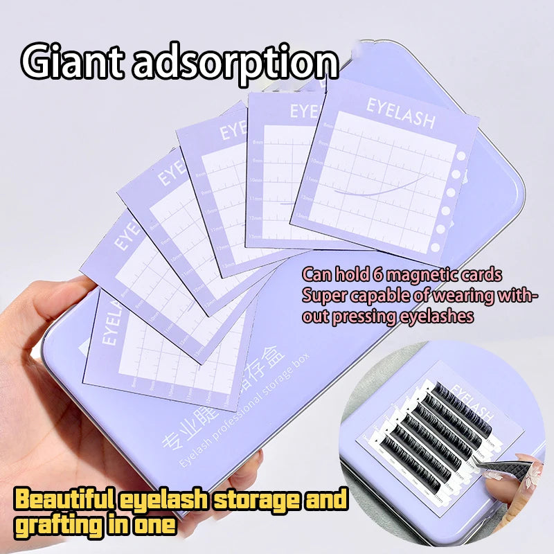 Single Layer Lash Extension Display Box Pallet Storage Individual Qme