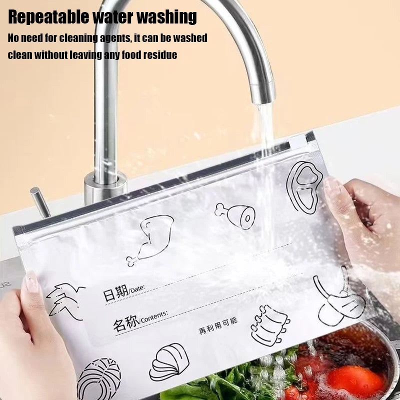 Foil Fresh-keeping Bag Sealed Packaging Refrigerator Freezer Qme