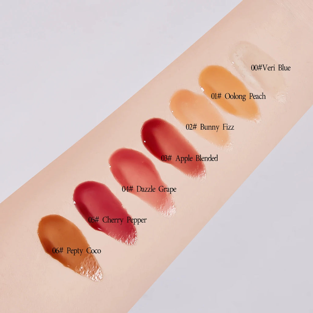 Moisturizing Jelly Lip Gloss Durable Waterproof Sweatproof Non Stick Qme