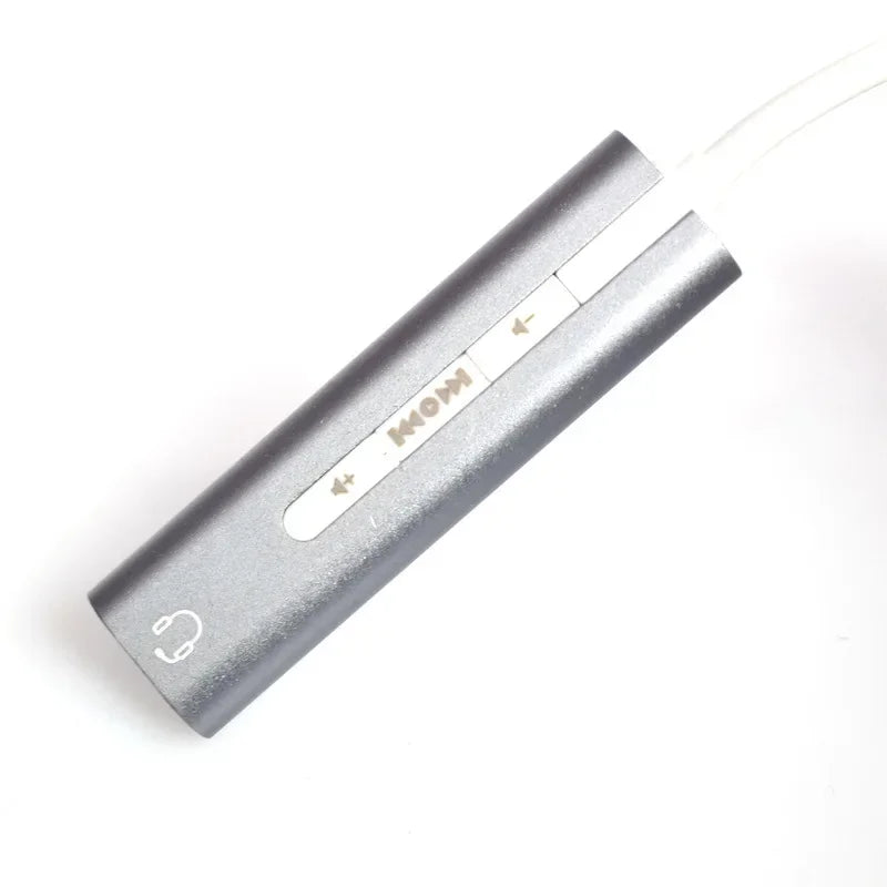 Type C USB External Sound Card USB C To 3.5mm Jack Audio Microphone Headphone Adapter for Macbook PC Laptop Sound Card Qme