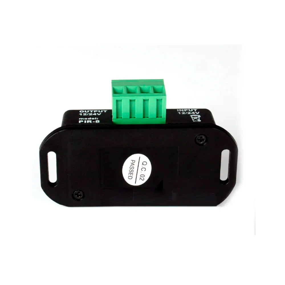 ESCAM DC 12V-24V 8A Infrared PIR Motion Sensor Automatic Switch for LED Light 5~8 M Infrared Motion Sensor Detector Qme