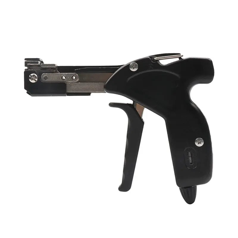 A02F-For Efficient Metal Cable Management Tool-Stainless Steel Cable Tie Tensioning Plier Qme As Shown
