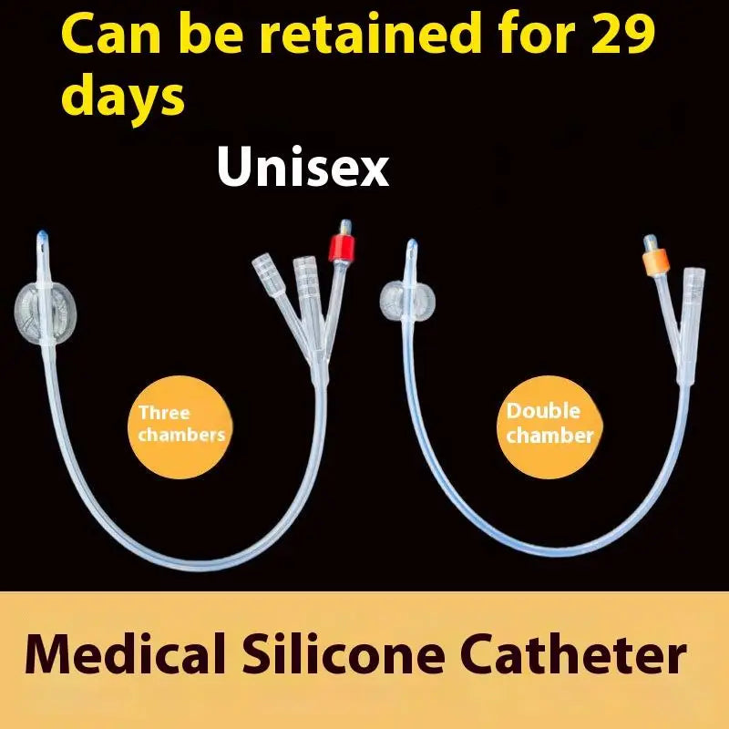 Disposable Medical Silicone 2 Way 3 Urinary Catheters Foley Catheter Qme