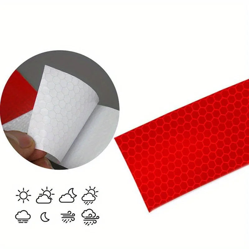 Car and truck seat belt warning night lights, trailer stickers Qme