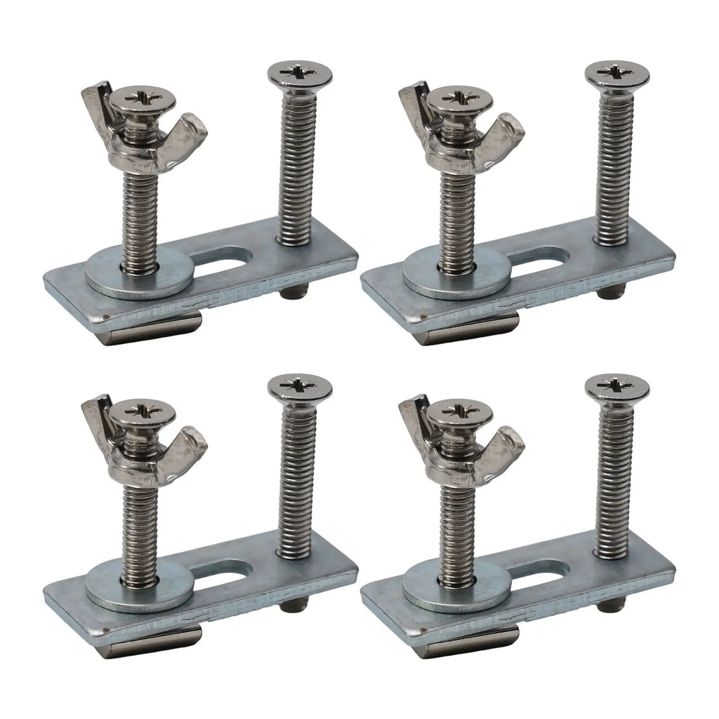 4 Set M6 T Track Hold Down Clamps For 3018-PRO 3018-MX3 3018-PROVer 1810-PRO CNC Router Plywood Engraving Machine Woodworking Qme