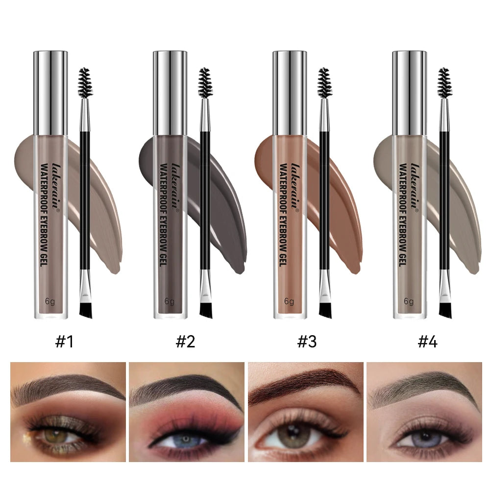 Waterproof Eyebrow Dyeing Gel Easy Eyebrows Long-lasting Qme