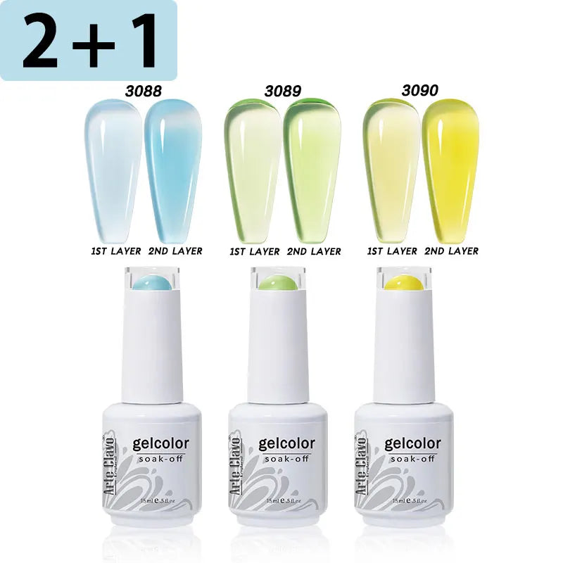 Arte Clavo Gel Nail Polish Art UV LED Manicure Long Lasting Soak Off