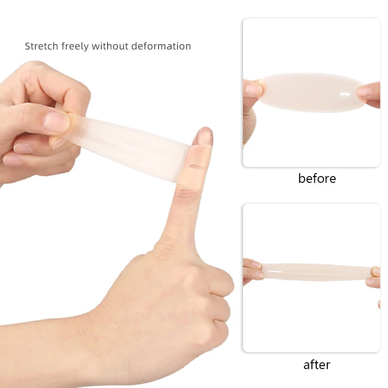 Finger Soothing Comfort Soft Bandage Breathable Silicone Protective Qme