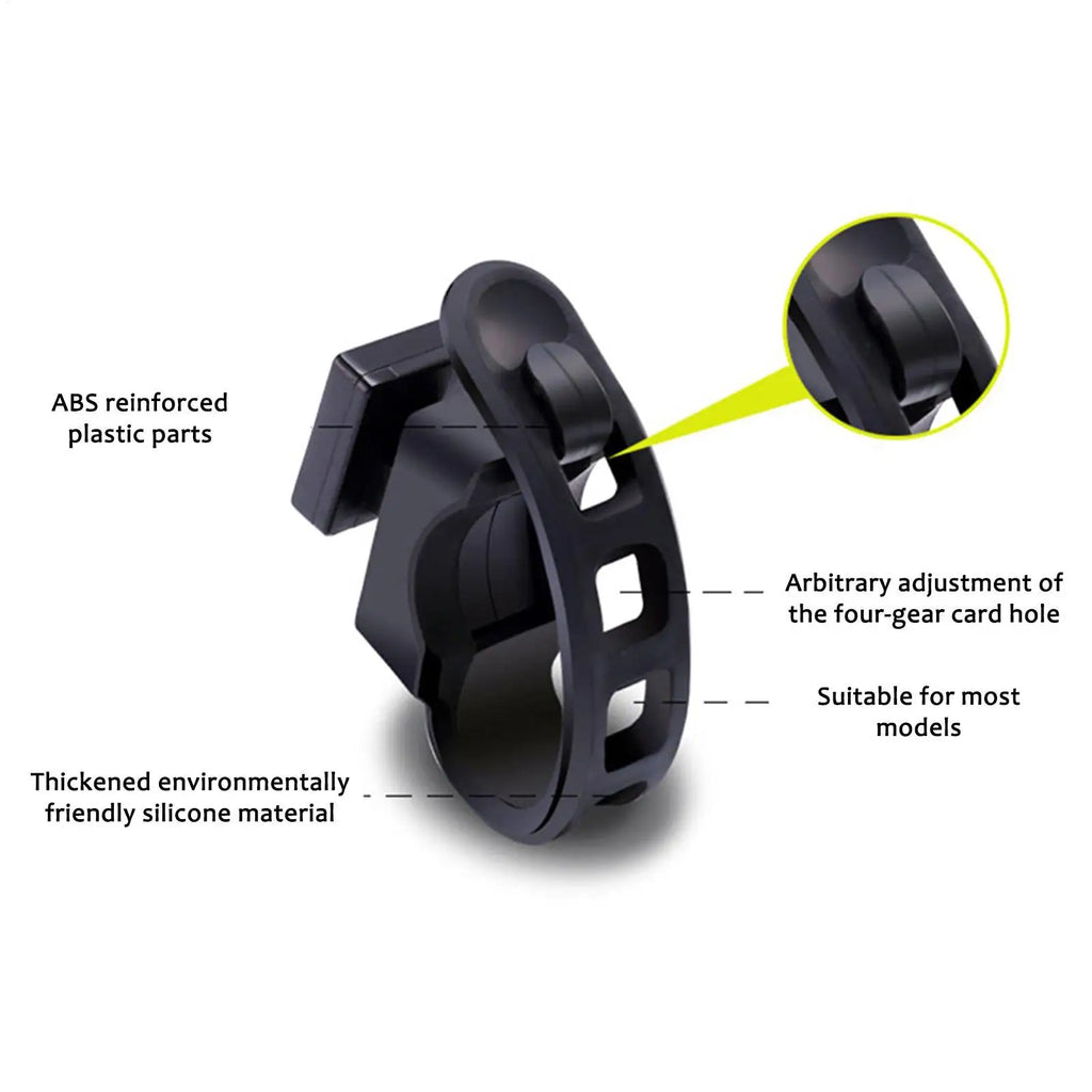 Bicycle tail light strap base bicycle light base clip Fixing Strap Silicone Light Mount Band Taillight Mount Qme