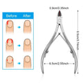 Professional Cuticle Cutter Nail Nippers Scissors Manicure Pusher Pedicure Tong Dead Skin Remover Nail Cuticle Regrowth Tool Qme 1PCS