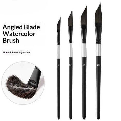 1 Hand-painted Art Drawing Brush Pull Wire Paint Gouache Nylon Hair Qme