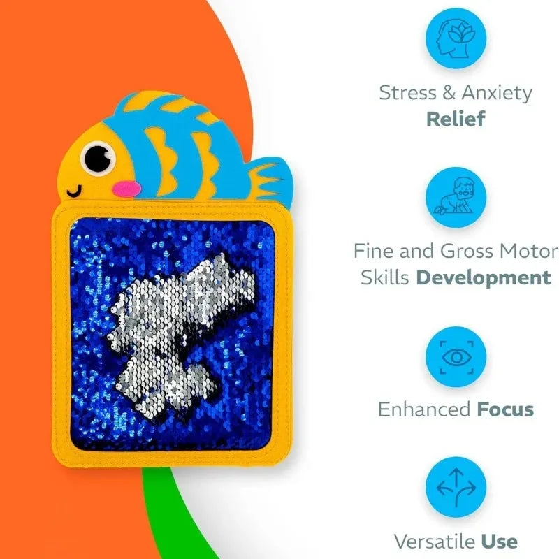 8Pcs Cartoon Animal Themed Felt Sensory Mats for Autistic Children Textured Cognition Tile Preschool Developmental Education Toy Qme