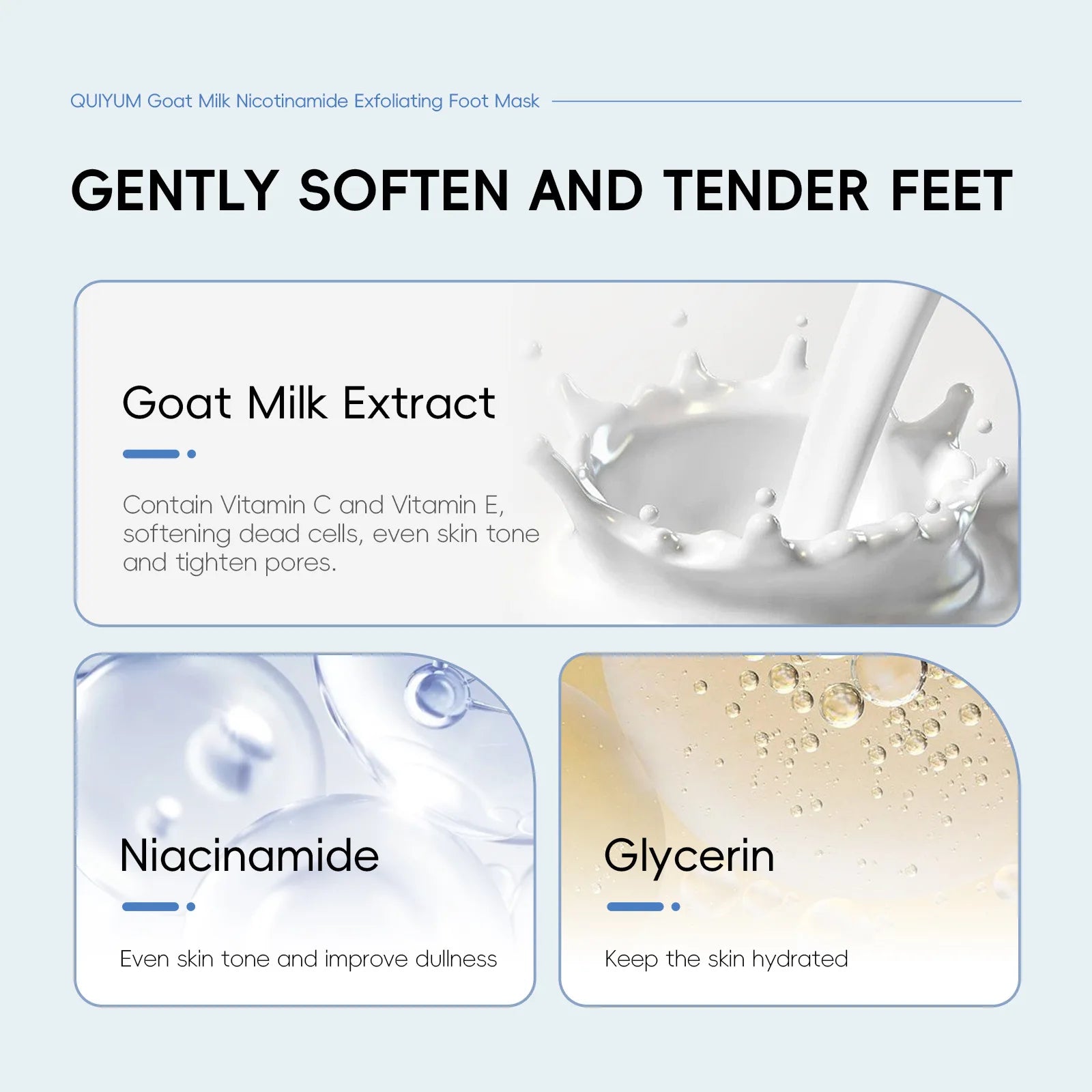 Exfoliating Foot Mask Feet Peeling Mask Spa Socks Smooth Dead Skin Remover Moisturizing Whitening Anti-Cracked Foot Skin Care Qme