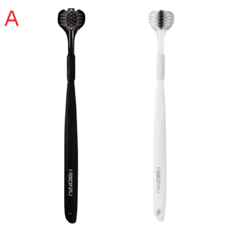 U-shaped 1 2 4 Toothbrush Soft Bristles Efficient Dental Cleaning At Qme 2pcs A