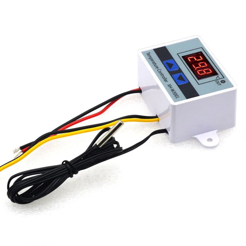 W3001 Digital LED Temperature Controller Thermostat Thermoregulator Qme
