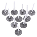 ^100Pcs Candles Mold Wick Tabs Eco-Friendly Candle Sustainer Making pure cotton Qme one size