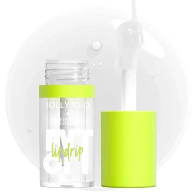 Clear Lip Gloss Crystal Jelly Lasting Moisturizing Lip Oil No Sticky Sexy Gloss Korean Fashion Liquid Lipstick Makeups Lip Care Qme 01