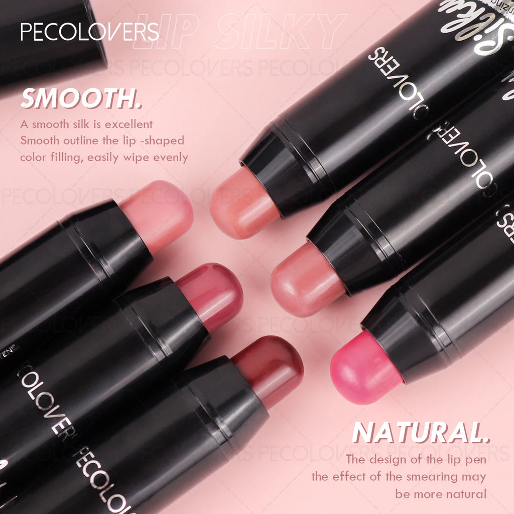 Four Seasons Can Be Used Moisturizing Lipstick Pen Smooth Non-sticky Qme