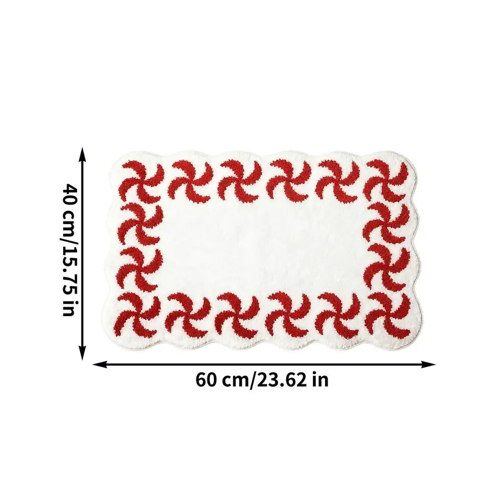 Gingerbread Door Mat 23 6x13 Non Slip Cute Soft Christmas Doormat Qme B CN