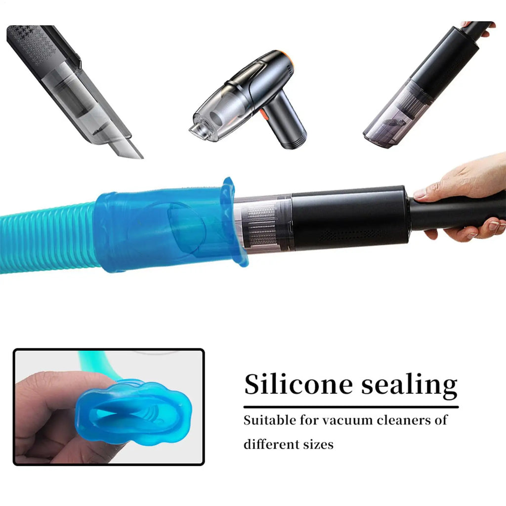 Hose to Clean Dryer Vent Duct Duster Air Filter Lint Remover Quick Coupling Pipe Vent Cleaning Set for Home Household Indoor Qme