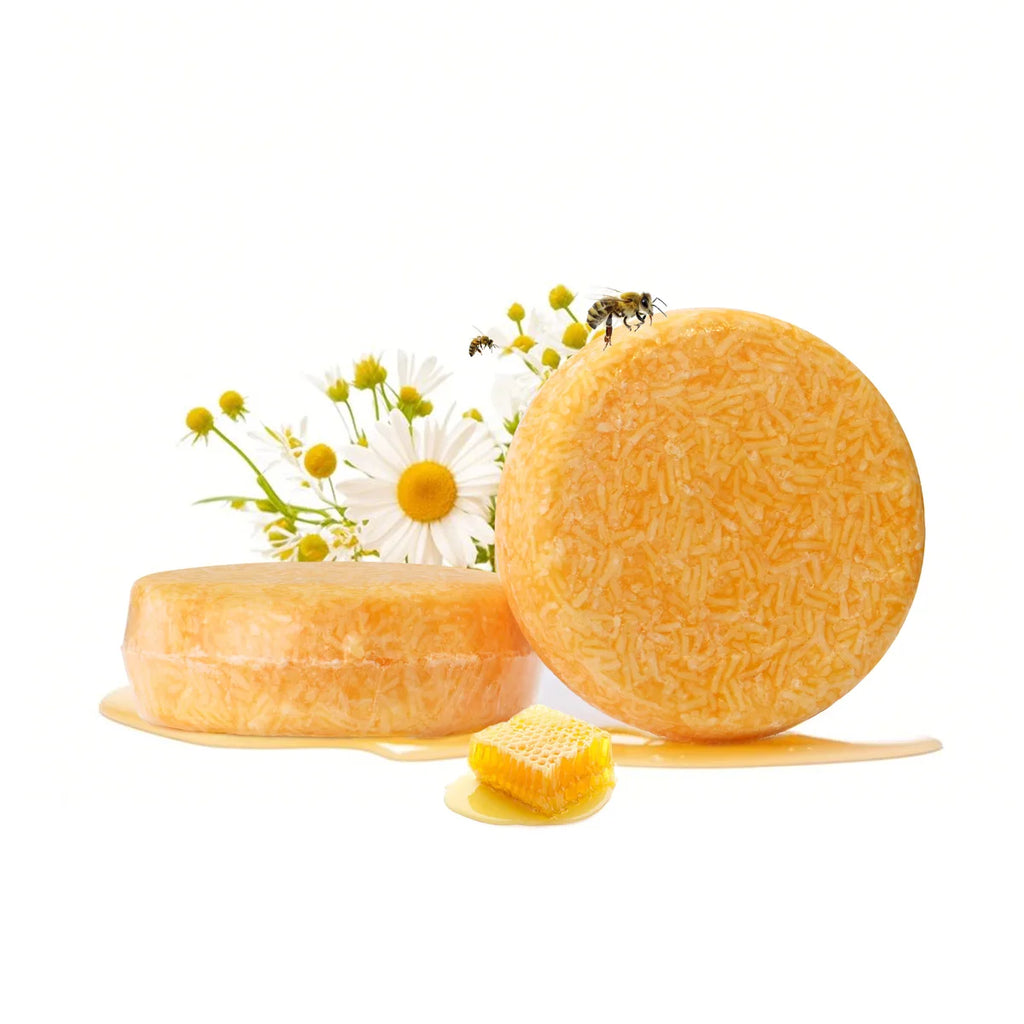 Natural Honey Shampoo Plant Essence Extract Refreshing Soft Hair Qme