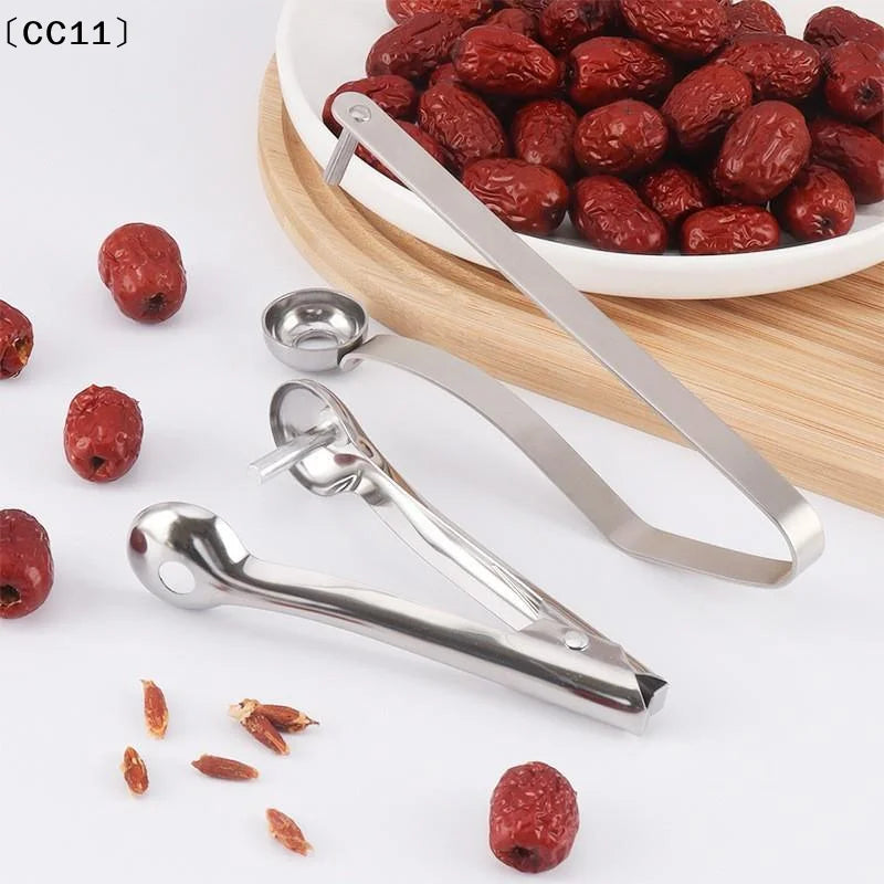 Stainless Steel Multi Functional Cherry Fruit Corer Quick Seed Qme